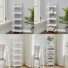 3/5 Tiers Metal Flower Pot Plant Stand Bookshelf Display Storage Corner Shelves