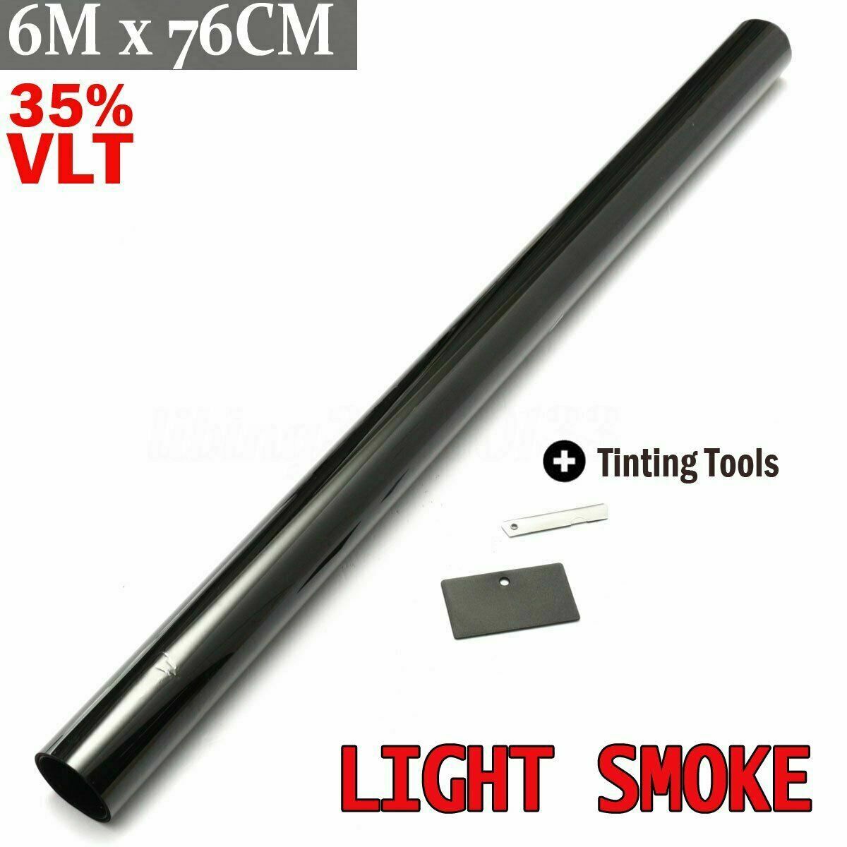 35%VLT Window Tint Film Roll Mirror Glass One Way Solar Reflective 76cm x 6M UK