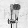 Slider Rail Shower Riser Kit Soap Bar Holder Hose Head Adjustable Set UK