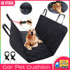 Car Rear Back Seat Cover Pet Dog Cat Protector Waterproof Hammock Mat+2*Seatbelt