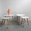 Nest of tables Nesting Occasional Side Table Console Scandinavian