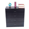 Modern Chest of Drawers Bedside Table Cabinet 4 Drawer Bedroom Storage Wood UK