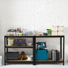 Neo 5 Tier Blue Large Steel Garage Shelving Racking Unit Storage Racks 180x90x40