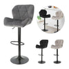 Bar Stools Gas Lift Stools Velvet Breakfast Kitchen Club Cafe Swivel Chairs