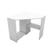 Corner Computer Desk Wooden Desktop Table 2 Shelf PC Laptop Gaming Workstation