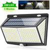 288 LED Solar Powered Light Outdoor PIR Motion Sensor Wall Security Garden Lamp
