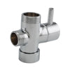 Round Shower 3 Way Diverter Valve Part Water Segregator Handheld Replacement New