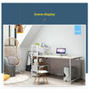 Home Wood Computer Desk PC Laptop Table Office Study Simple Workstation Shelves