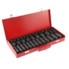 35Pcs Deep Impact Sockets 1/2" Metric Drive Tool Set Garage Workshop 8-32mm