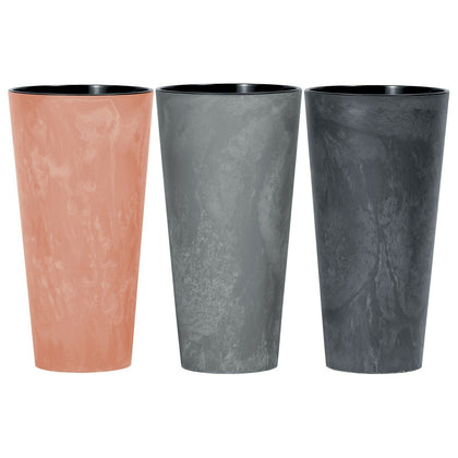 Large Tall Concrete Effect Flower Plant Pot Indoor Outdoor Garden Patio Planters