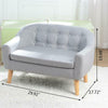 Playroom Kids Childrens Sofa Set 2 Seater Furniture Armchair Read Books Safety