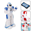 New Intelligent Robot RC Remote Control Smart Action Music Kids Toy Gift Blue UK