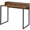 Computer Desk Home Office Desk Table with Drawers Writing Desk Wooden Study Desk