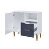 Small Sideboard Cupboard Display Cabinet Storage with 2 Drawers & 1 Doors