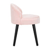 Scallop Velvet Dressing Table Stool Chair Vanity Piano Seat Bedroom Makeup Stool