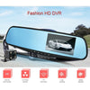 4.3'' DUAL LEN CAR DVR DASH CAM 1080P HD FRONT REAR MIRROR CAMERA VIDEO RECORDER