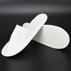 20-100 Pairs WHITE SPA HOTEL GUEST SLIPPERS CLOSE TOE TOWELLING DISPOSABLE TERRY