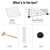 Small Animals Cage DIY Pet Playpen Metal Wire Fence Indoor Outdoor 36 Panel