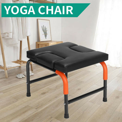 Yoga Inversion Chair Headstand Bench Exercise Fitness Stool Workbench Home Gym