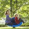 40'' Children Hanging Rope Round Nest Tree Swing Seat Kids Outdoor Garden Toys
