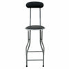 Folding Compact Padded Stool High Chair Breakfast Bar Stools Seat Home Office
