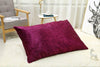LARGE RECTANGLE CRUSHED VELVET FLOOR SEATS CUSHION COVERS LOUNGER 60x80CM