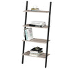 4 / 5 Tier Bookcase Ladder Shelf Unit Wall Rack Shelf Storage Shelving Bookshelf