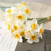 Living Room Wreath Wedding Artificial Plant Narcissus Daffodil Fake Flowers