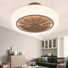 Modern LED Ceiling Fan Light Lighting Adjustable Wind Speed Dimmable W/ Remote