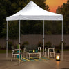 2m/3m Gazebo Marquee Heavy Duty Garden Tent Showerproof Full Side Curtains Party