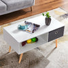 Modern Coffee Table End Table TV Unit with Drawer Lounge Living Room Furniture