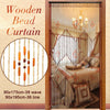6 Types Wooden Bamboo Beaded Curtain Door Fly Screen Porch Bedroom Living