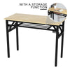 Folding Computer Desk Foldable PC Laptop Workstation Table Home Office Study UK