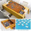 1500 Pcs Puzzle Board Wooden Jigsaw Storage Table Game Set W/ 4 Sliding Drawers