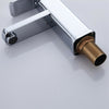 1x Modern Bathroom Basin Sink Tap Mono Mixer Taps Waterfall Faucet Chrome Brass