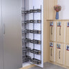 Kitchen Tall Cupboard Storage Baskets & Frame Set 450mm Larder Organizer Unit