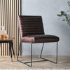 Ex Display Hampshire Dark Brown Real Leather Chair