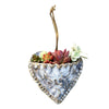 Heart Shaped Flower Pot Planting Pocket Succulent Flower Pot Garden Decoration