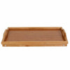 Bed Tray Bamboo Wooden With Folding Leg Serving Breakfast Lap Tray Table Mate
