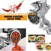 Hand Operated Meat Mincer Heavy Duty Grinder Manual Hand Operated Kitchen Beef