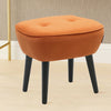 Modern Fabric Sofa Stool Upholstered Foot Rest Padded Seat Accent Chairs Lounge