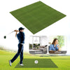 Tee Grass Golf Training Practice Mat Driving Range Mat Pitching Chipping 1m x 1m