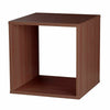 Wooden Storage Unit Cube 2 3 4 Tier Strong Bookcase Shelving Home Office Display