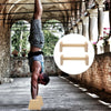 Pair of Mini Wooden Gymnastic/Crossfit Handstand Parallettes/Floor Bars 30*10*9