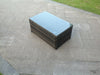 Rattan oblong coffee table patio outdoor garden furniture in 3 color