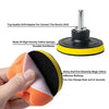 6X3 inch Buffing Pad Kit For Polishing wheel Auto Car With Drill Adapter UK