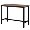 Industrial Breakfast Bar Table Kitchen Dining Room Furniture Vintage Retro