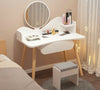 White Computer Desk Home Office Dressing Table Study Writing Desk With Drawer UK