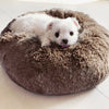 Pet Dog Cat Bed M/L/XXL/3XL/4XL-sized Luxury Shag Warm and Fluffy Donut Cushions