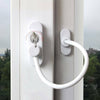 8Pc Window Door Restrictor Security Cable Key Lock Catch Wire Child Baby Safety